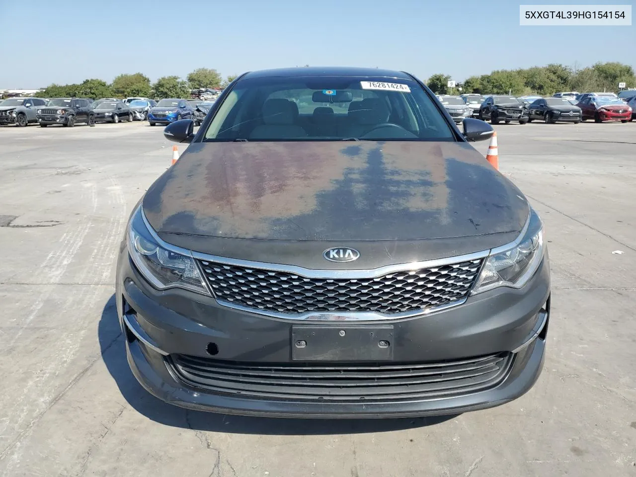 2017 Kia Optima Lx VIN: 5XXGT4L39HG154154 Lot: 76281424