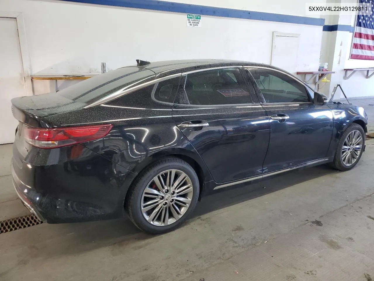 2017 Kia Optima Sxl VIN: 5XXGV4L22HG129811 Lot: 76490694