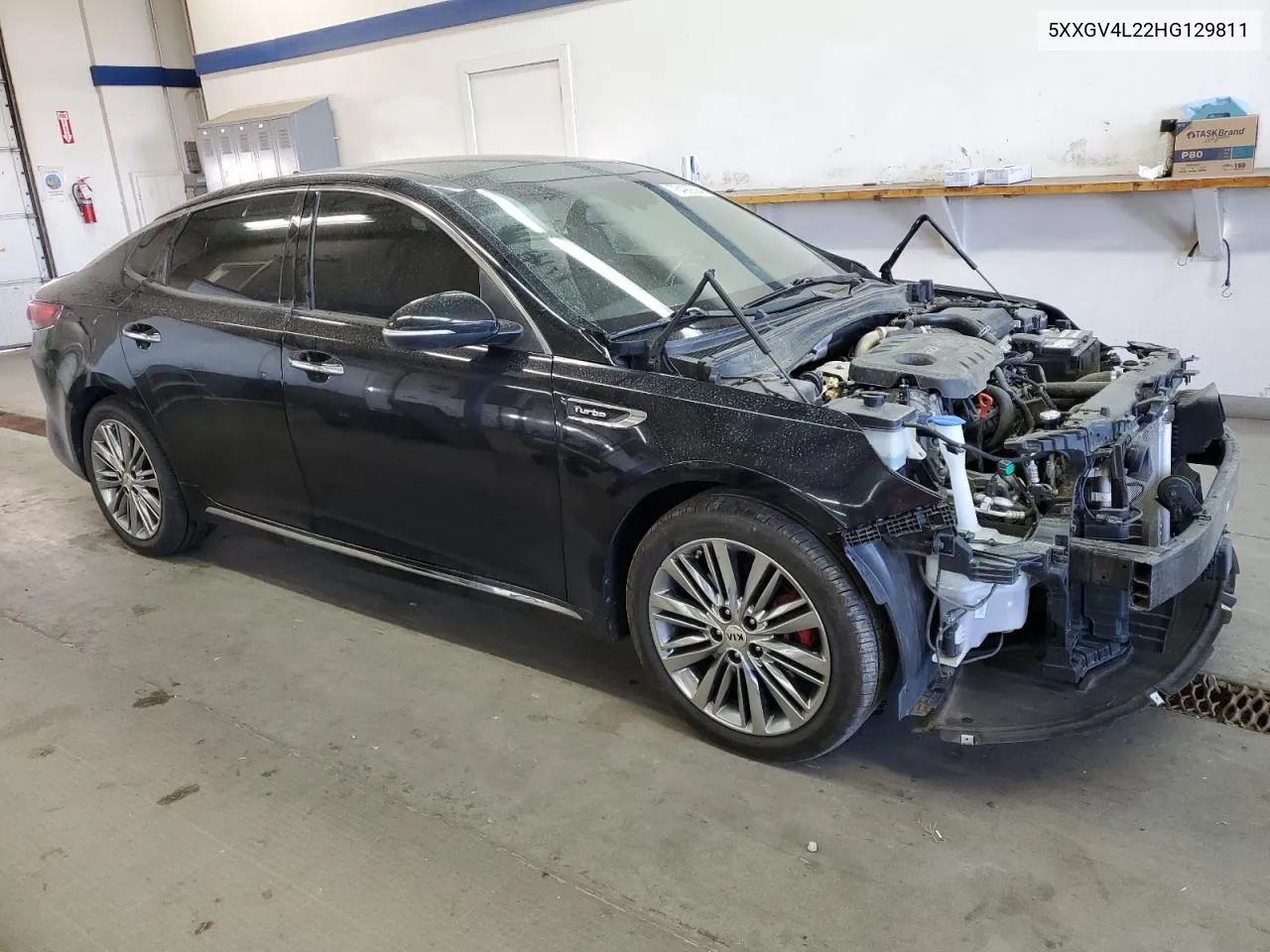 2017 Kia Optima Sxl VIN: 5XXGV4L22HG129811 Lot: 76490694