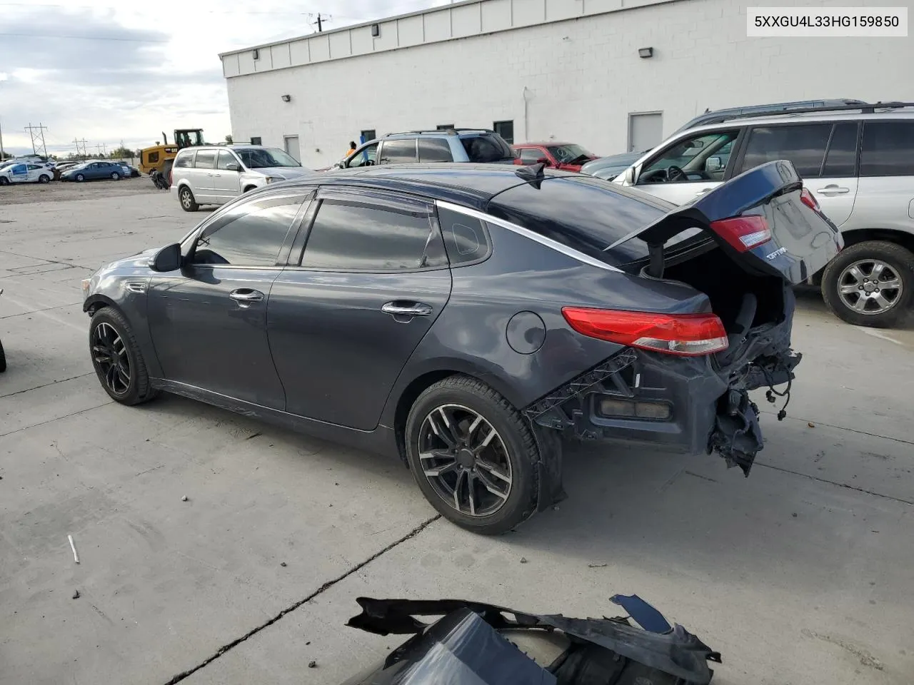 2017 Kia Optima Ex VIN: 5XXGU4L33HG159850 Lot: 76706704