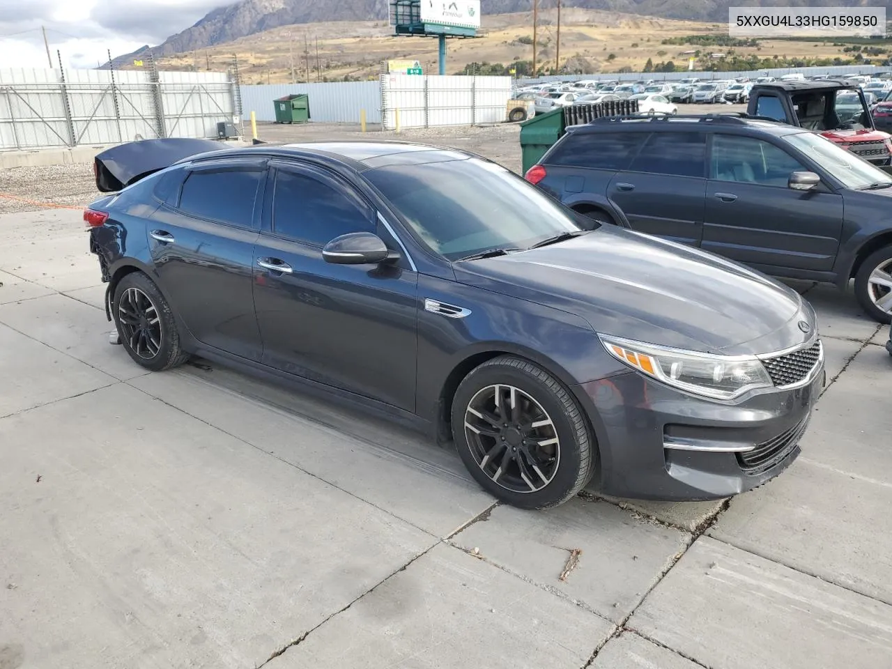 2017 Kia Optima Ex VIN: 5XXGU4L33HG159850 Lot: 76706704