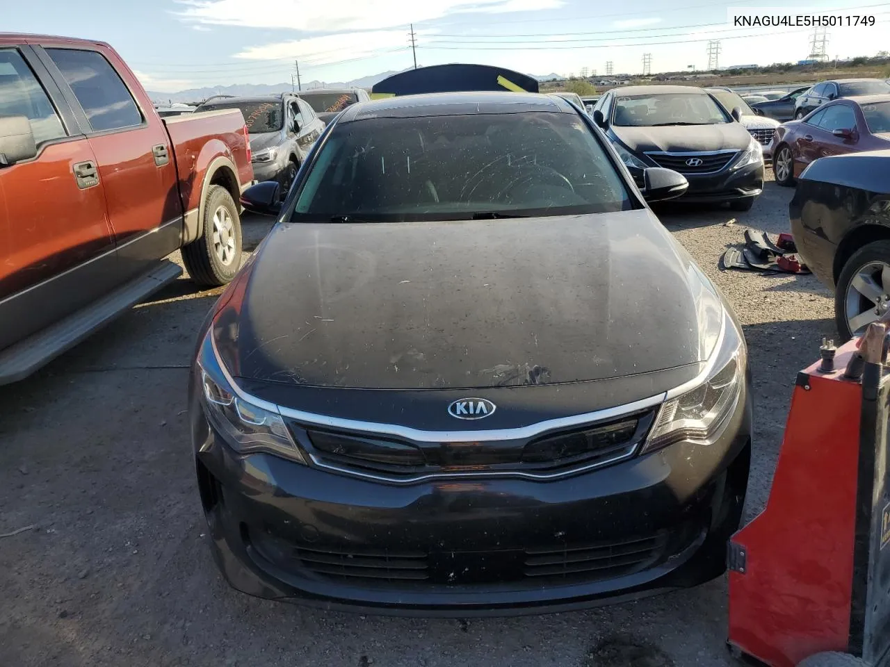 2017 Kia Optima Hybrid VIN: KNAGU4LE5H5011749 Lot: 76780954