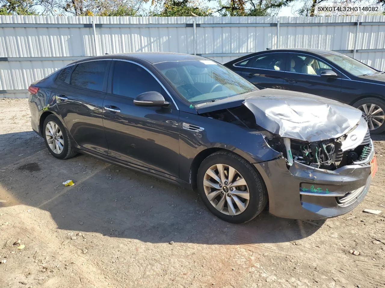 2017 Kia Optima Lx VIN: 5XXGT4L32HG148082 Lot: 76955084