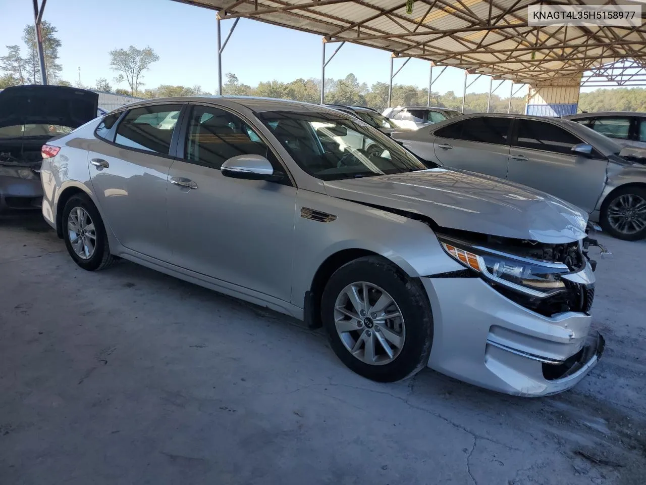 2017 Kia Optima Lx VIN: KNAGT4L35H5158977 Lot: 77329644