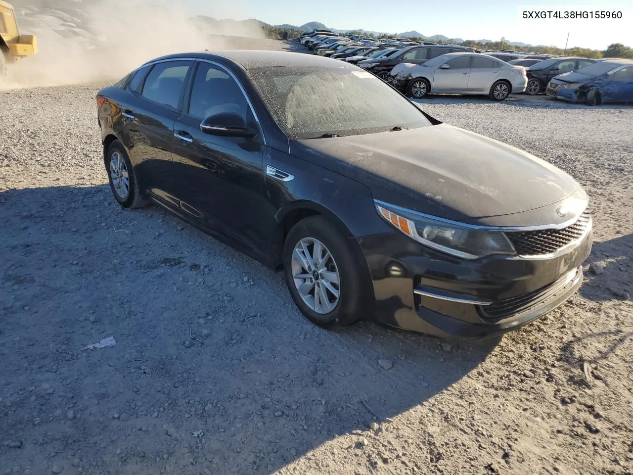 2017 Kia Optima Lx VIN: 5XXGT4L38HG155960 Lot: 77355854