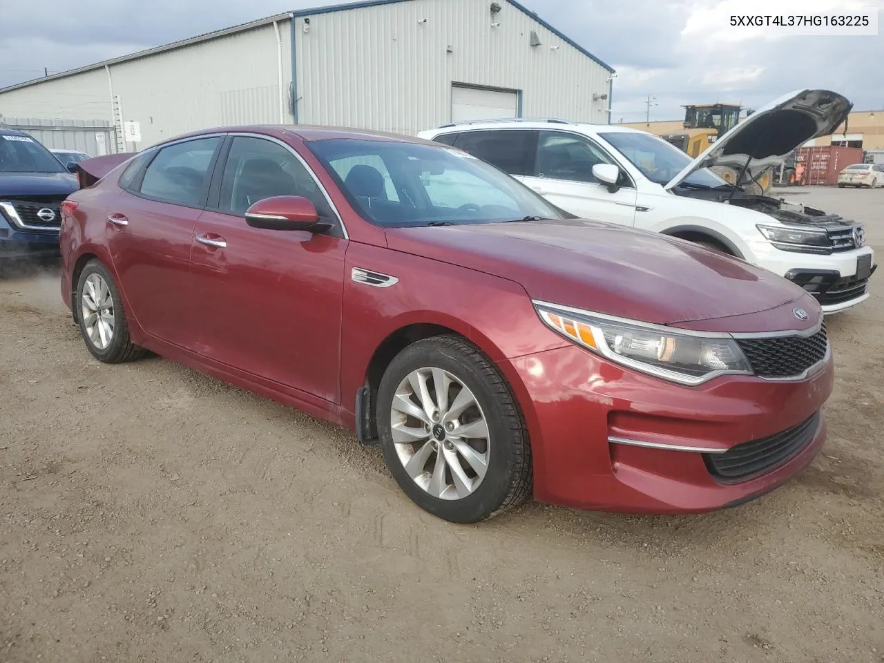 2017 Kia Optima Lx VIN: 5XXGT4L37HG163225 Lot: 77466714