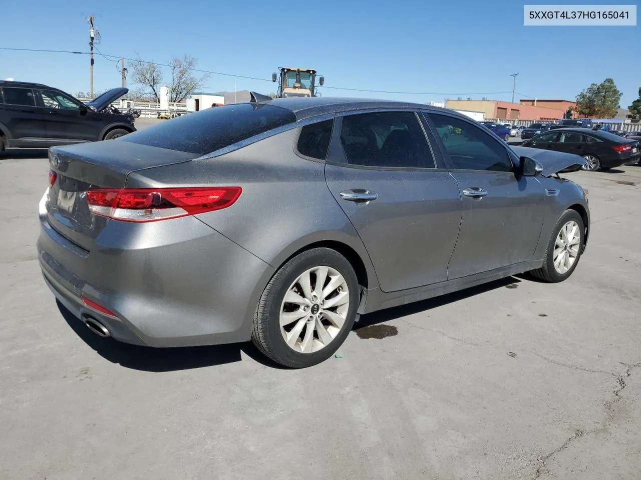 2017 Kia Optima Lx VIN: 5XXGT4L37HG165041 Lot: 77487954