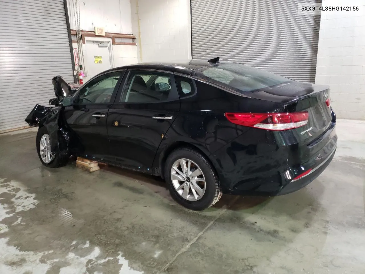 2017 Kia Optima Lx VIN: 5XXGT4L38HG142156 Lot: 77521094