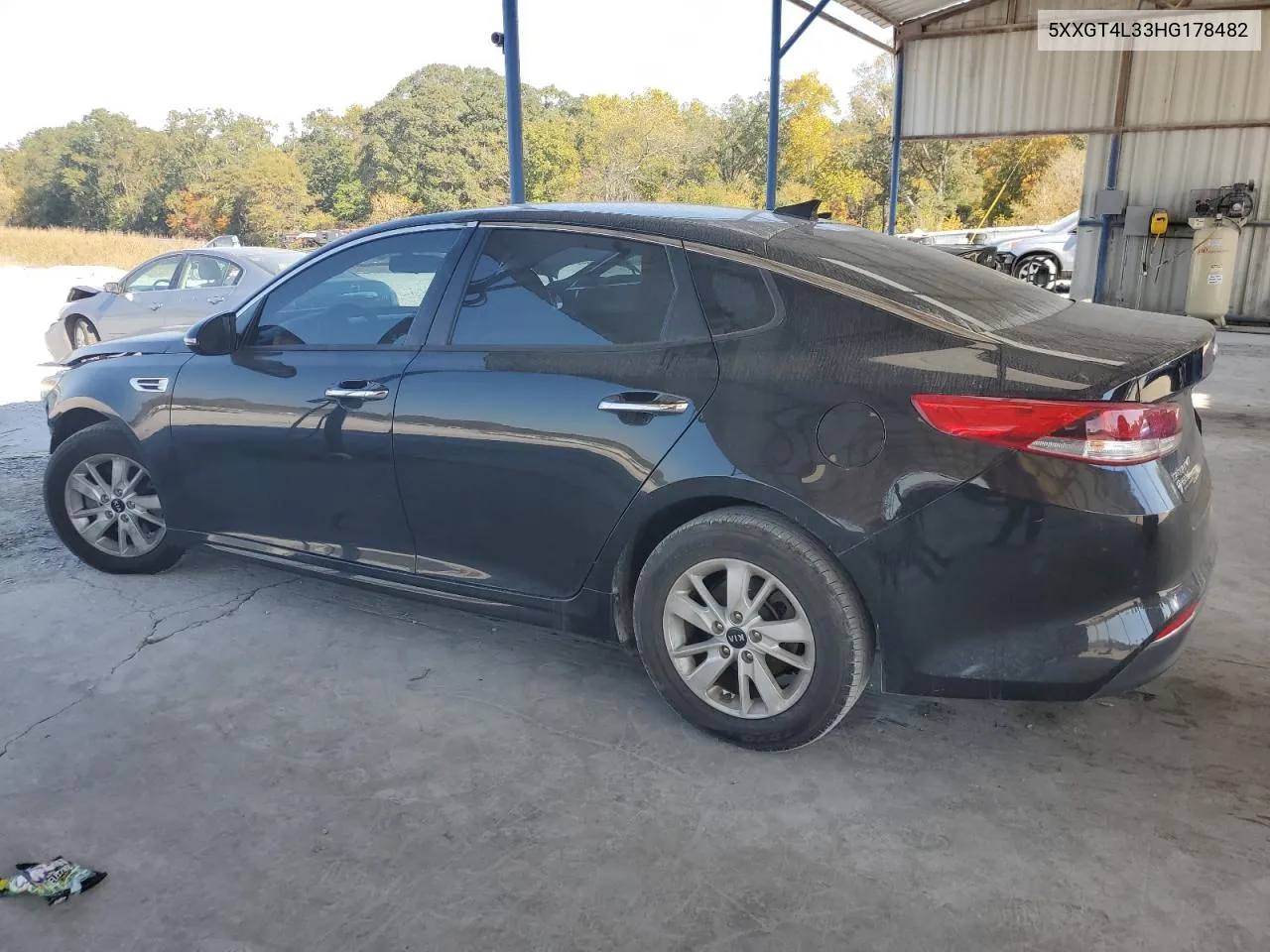 2017 Kia Optima Lx VIN: 5XXGT4L33HG178482 Lot: 77631474