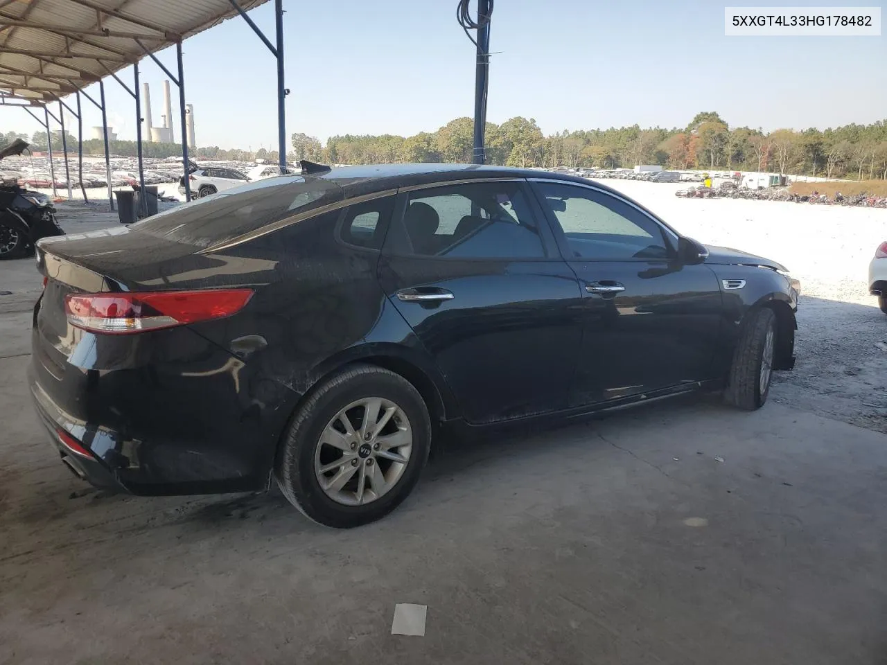 2017 Kia Optima Lx VIN: 5XXGT4L33HG178482 Lot: 77631474