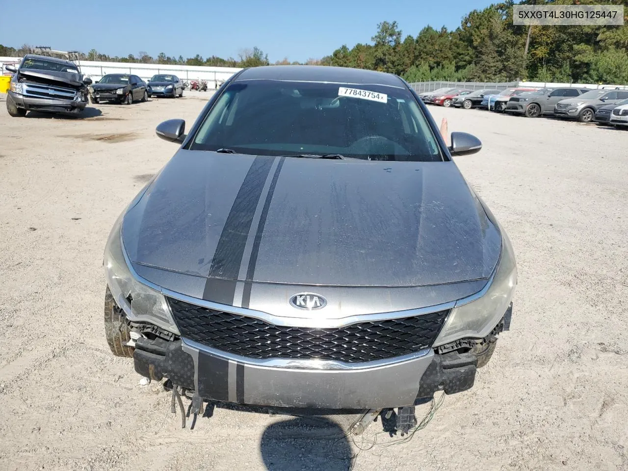 2017 Kia Optima Lx VIN: 5XXGT4L30HG125447 Lot: 77843754