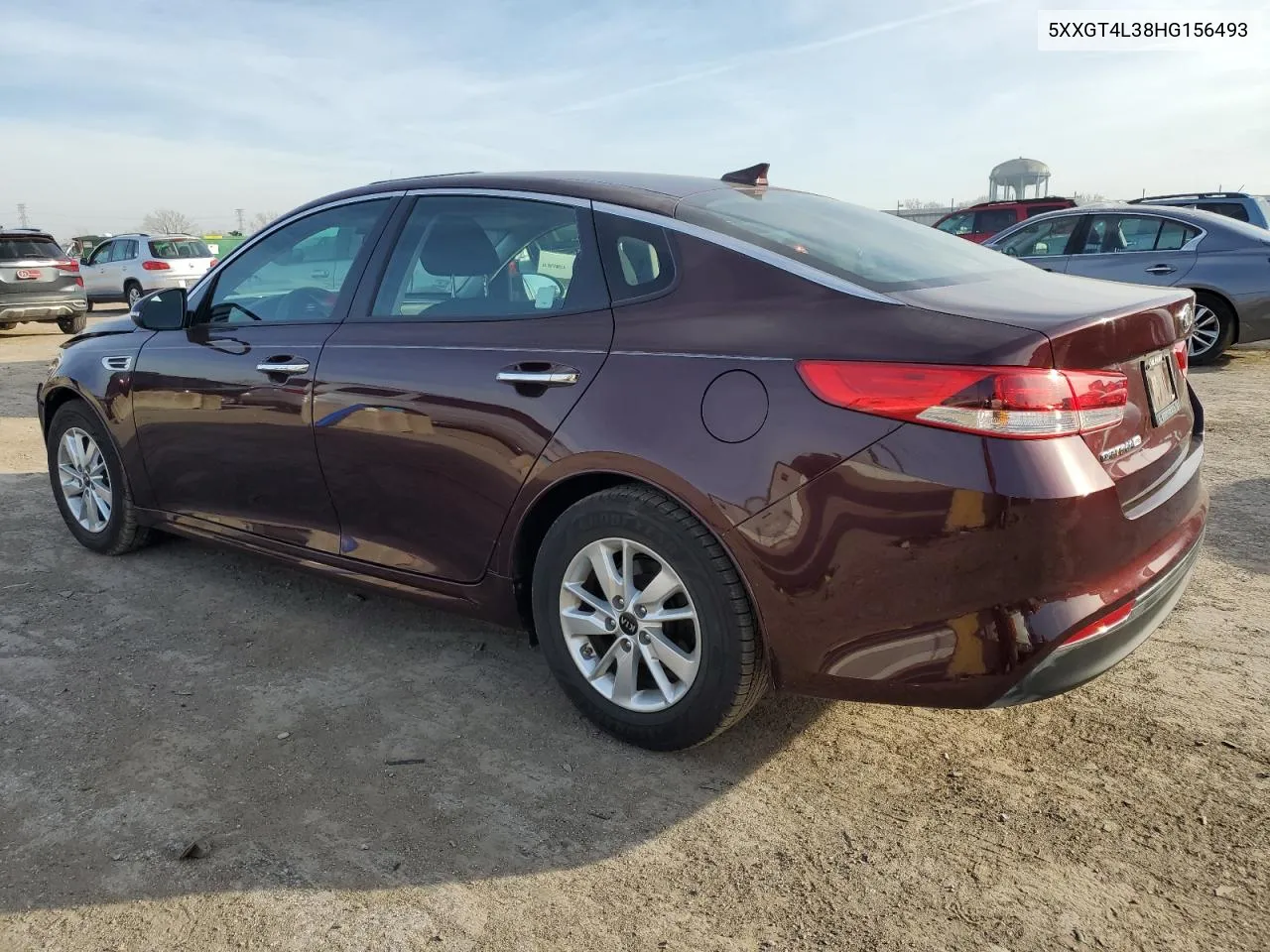 2017 Kia Optima Lx VIN: 5XXGT4L38HG156493 Lot: 77861694