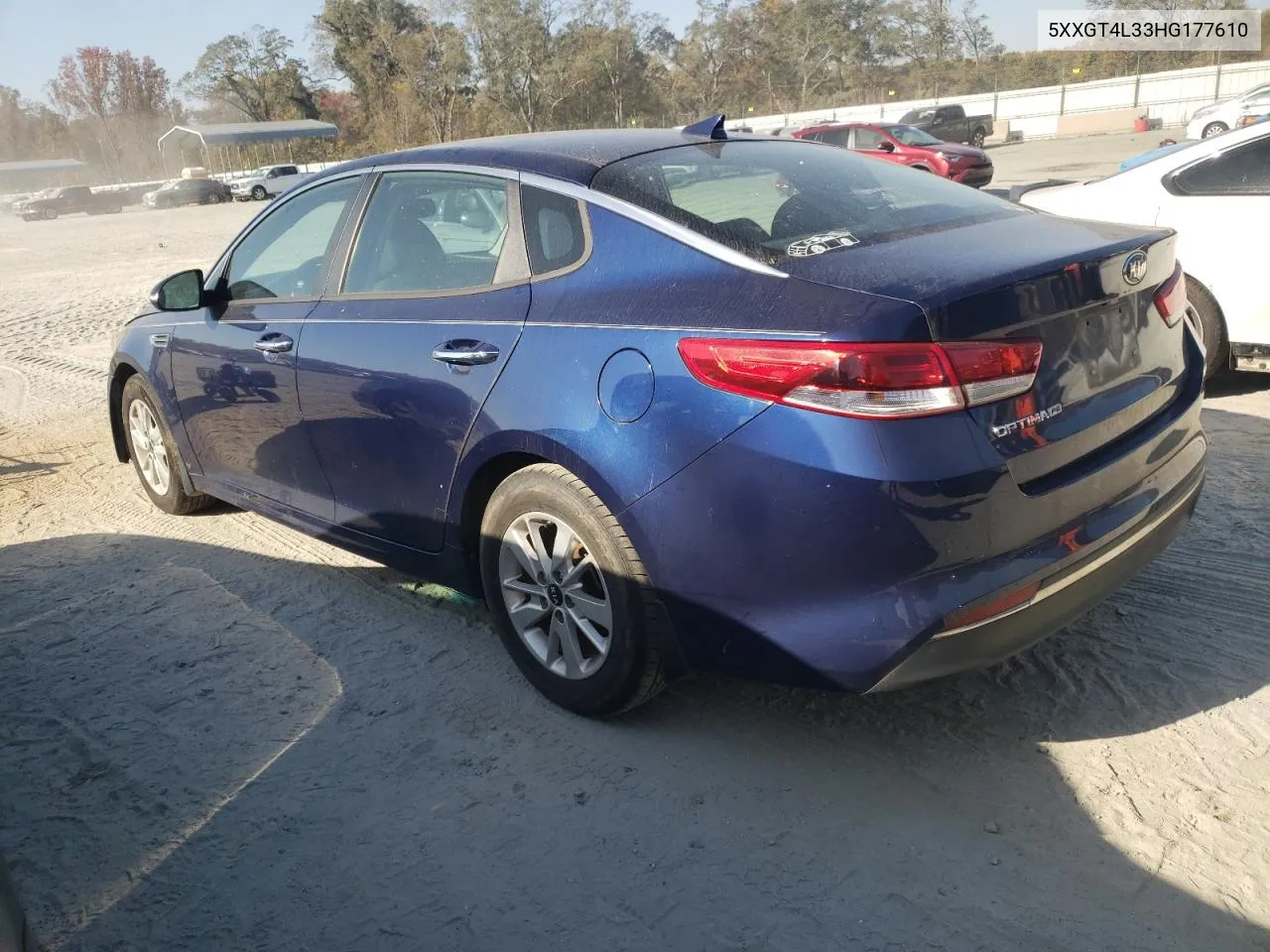 5XXGT4L33HG177610 2017 Kia Optima Lx