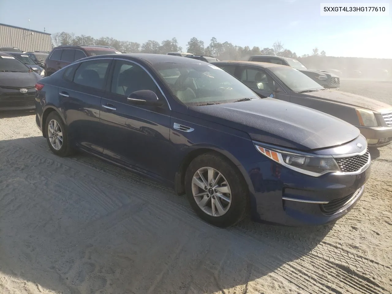 5XXGT4L33HG177610 2017 Kia Optima Lx