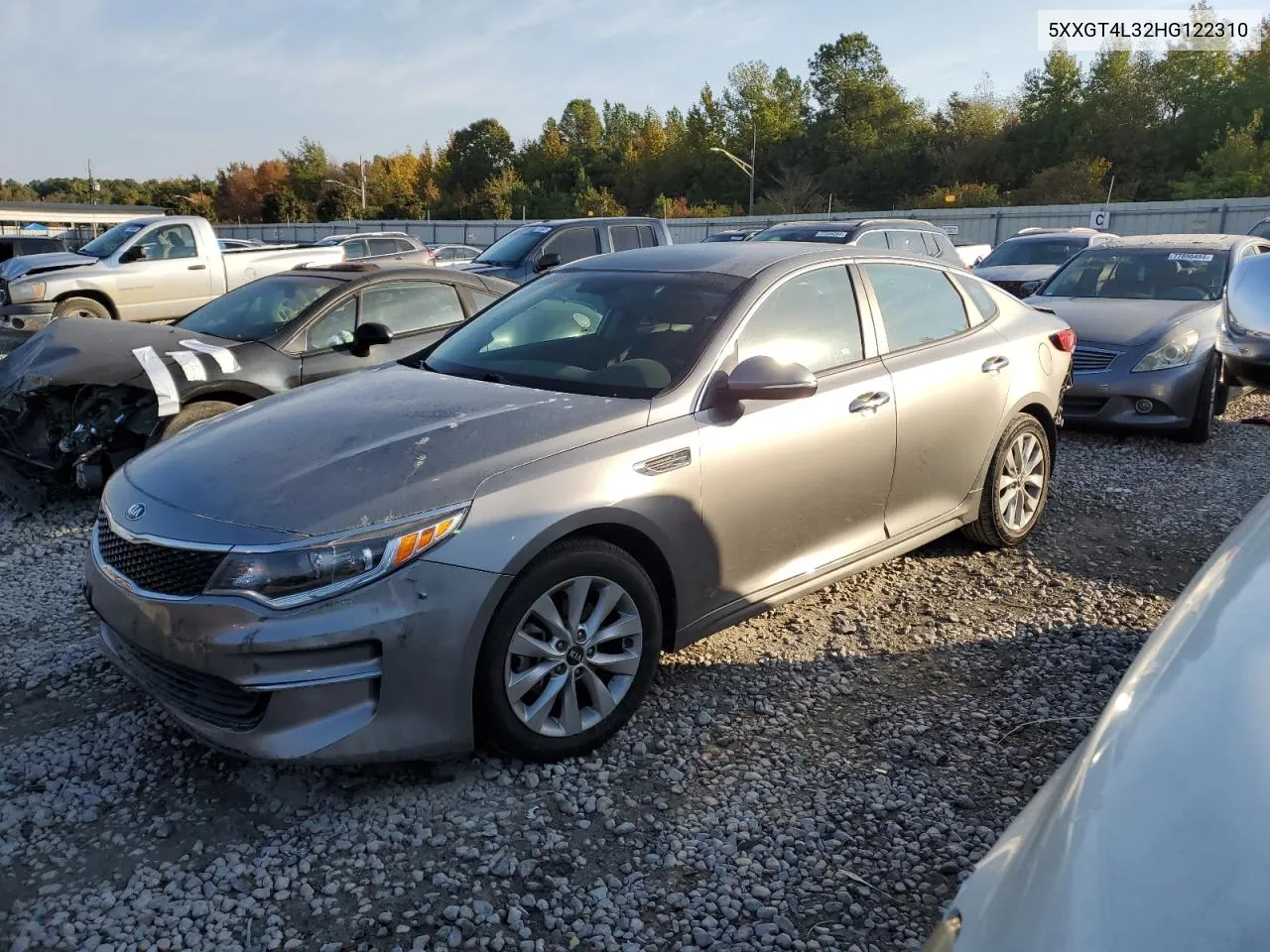 2017 Kia Optima Lx VIN: 5XXGT4L32HG122310 Lot: 77976954