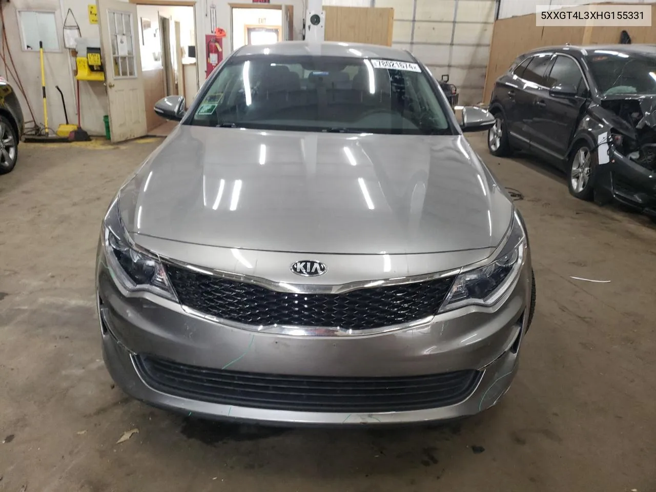 2017 Kia Optima Lx VIN: 5XXGT4L3XHG155331 Lot: 78021674