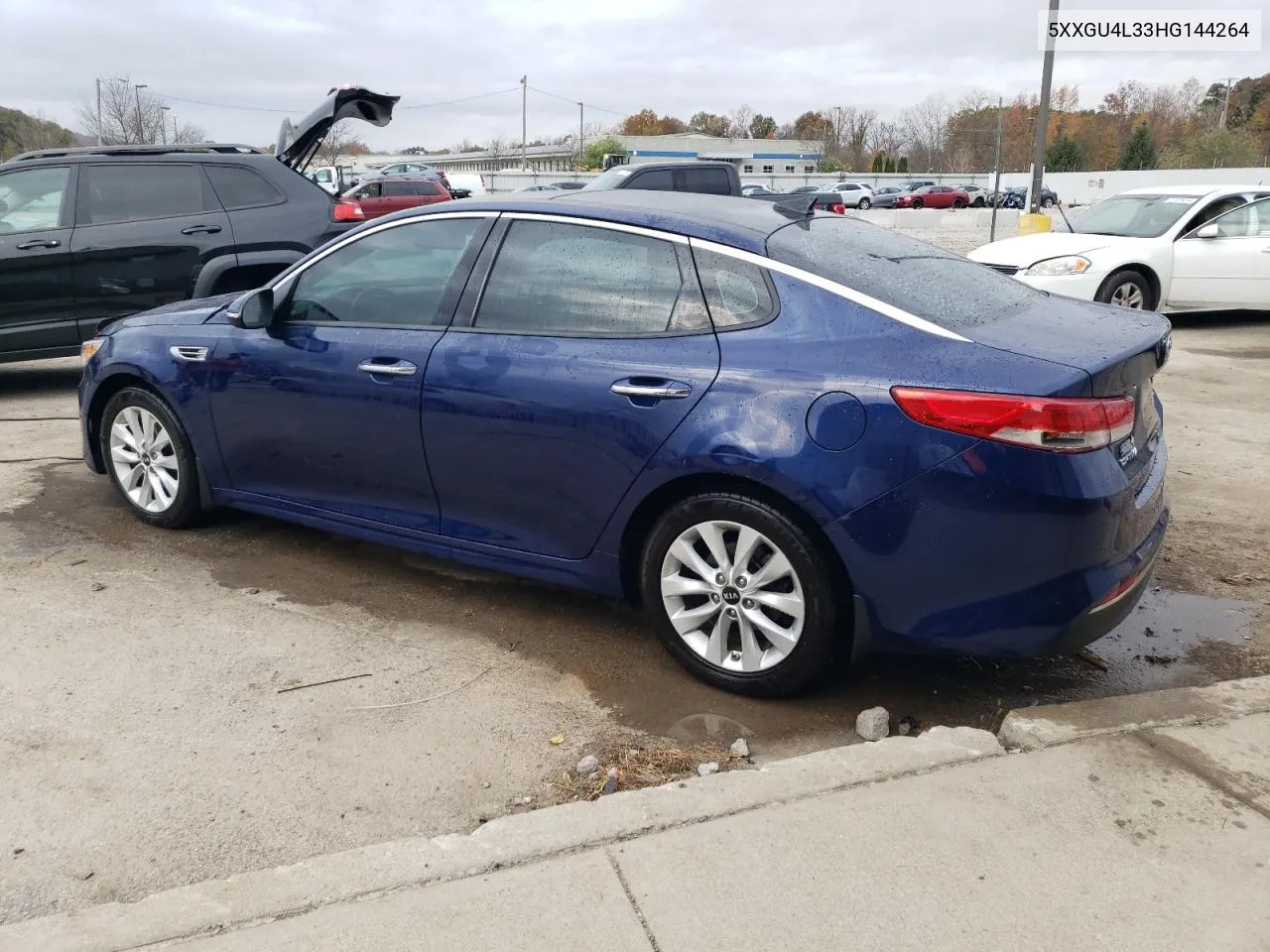 2017 Kia Optima Ex VIN: 5XXGU4L33HG144264 Lot: 78077054