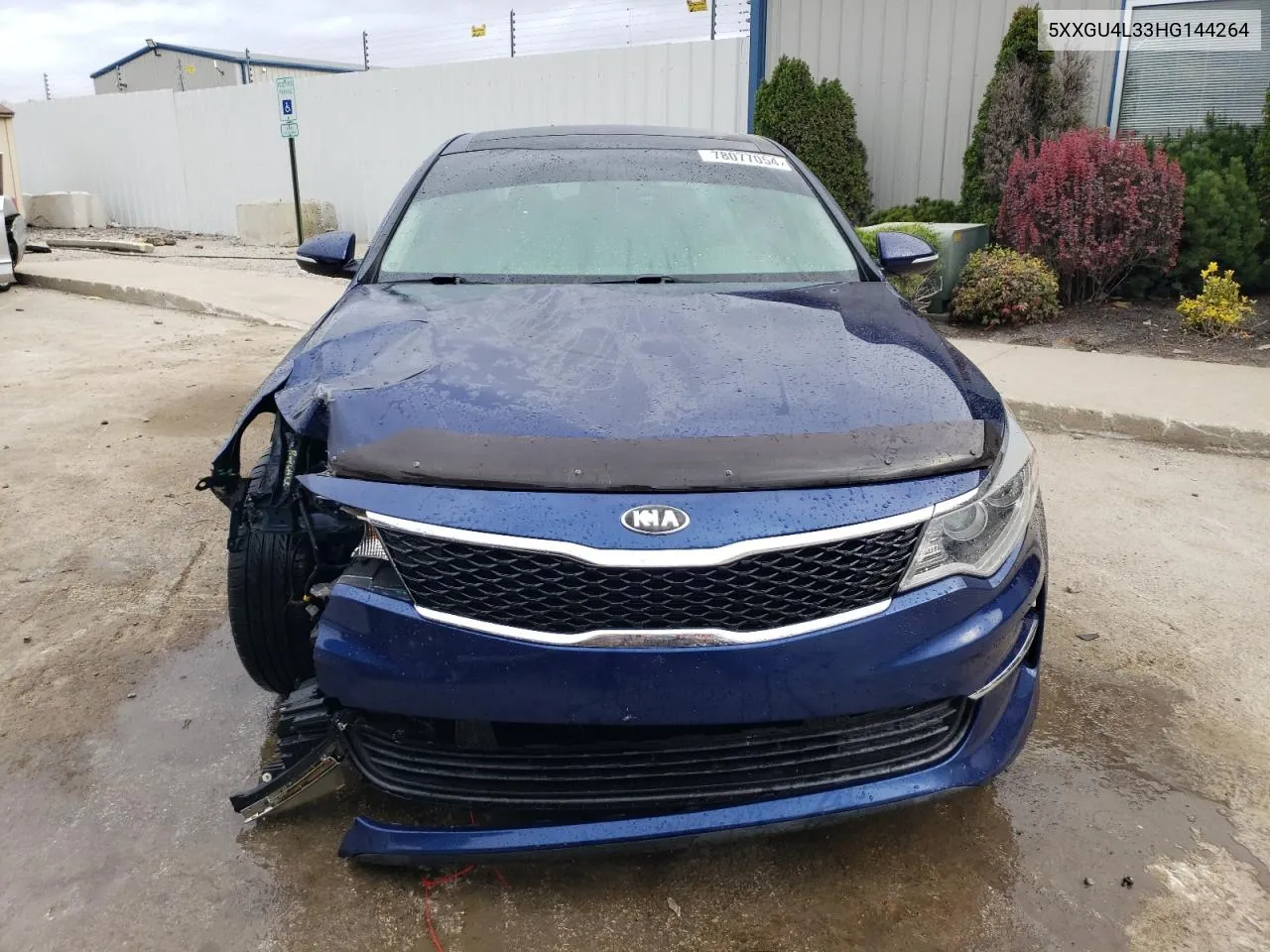 2017 Kia Optima Ex VIN: 5XXGU4L33HG144264 Lot: 78077054