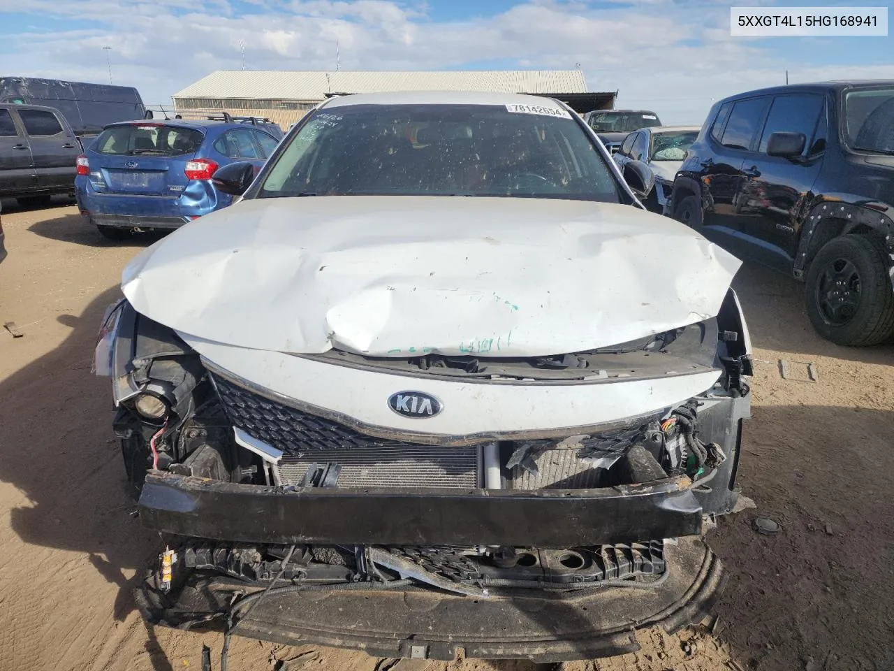 5XXGT4L15HG168941 2017 Kia Optima Lx