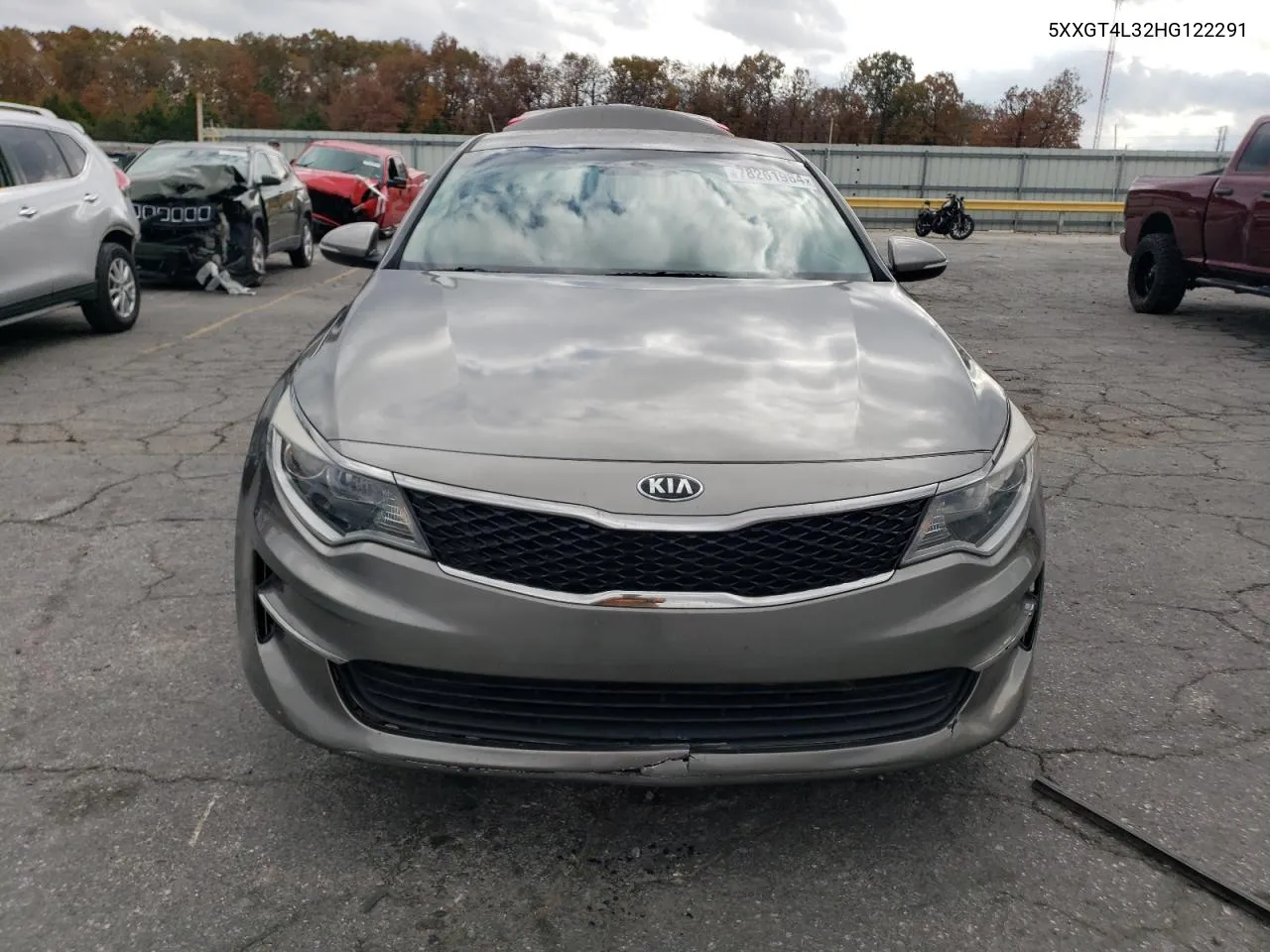 2017 Kia Optima Lx VIN: 5XXGT4L32HG122291 Lot: 78261984