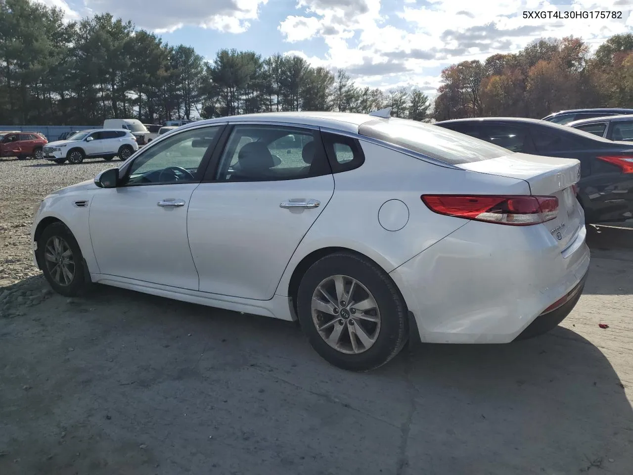 2017 Kia Optima Lx VIN: 5XXGT4L30HG175782 Lot: 78581514