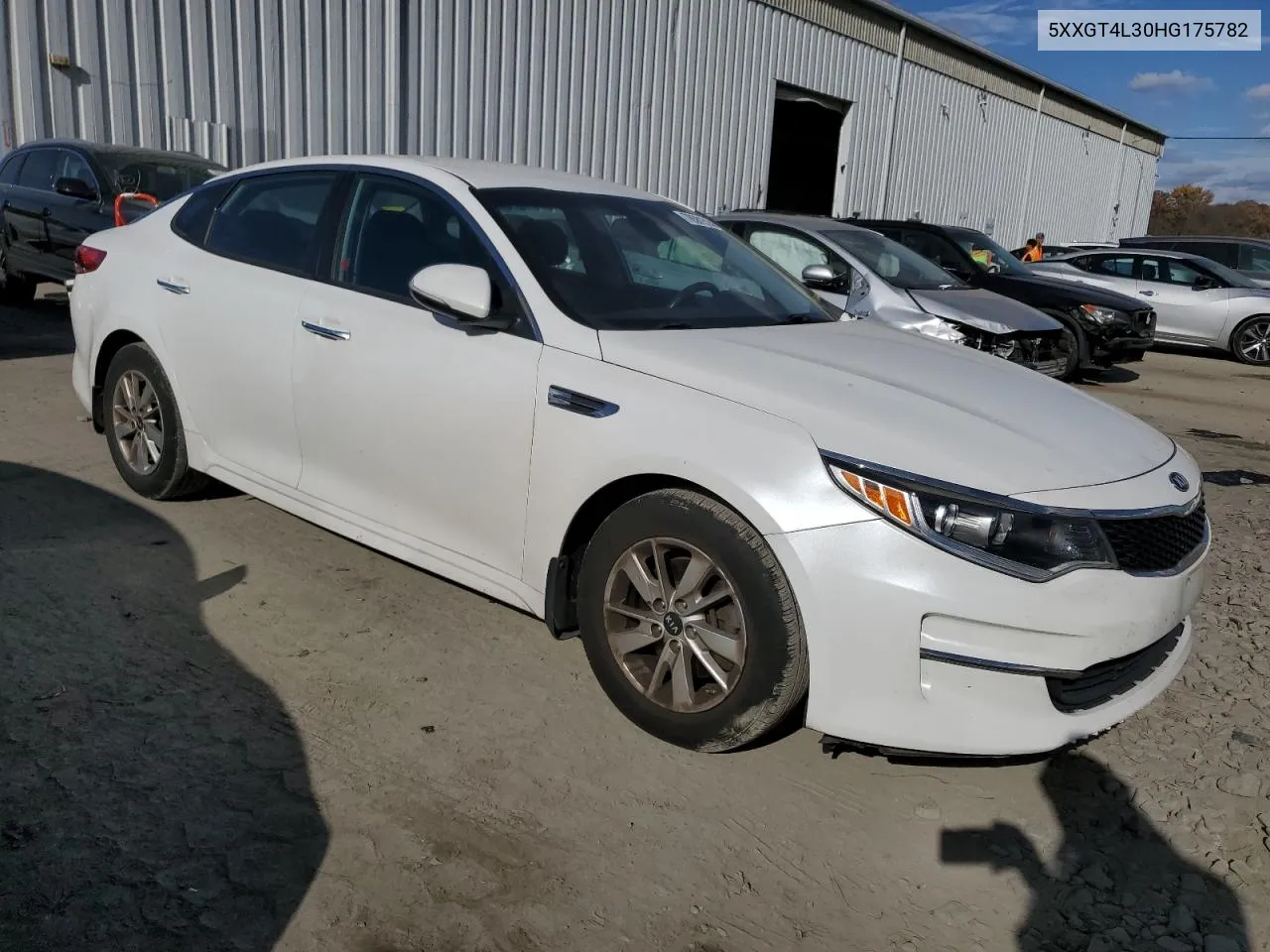 2017 Kia Optima Lx VIN: 5XXGT4L30HG175782 Lot: 78581514