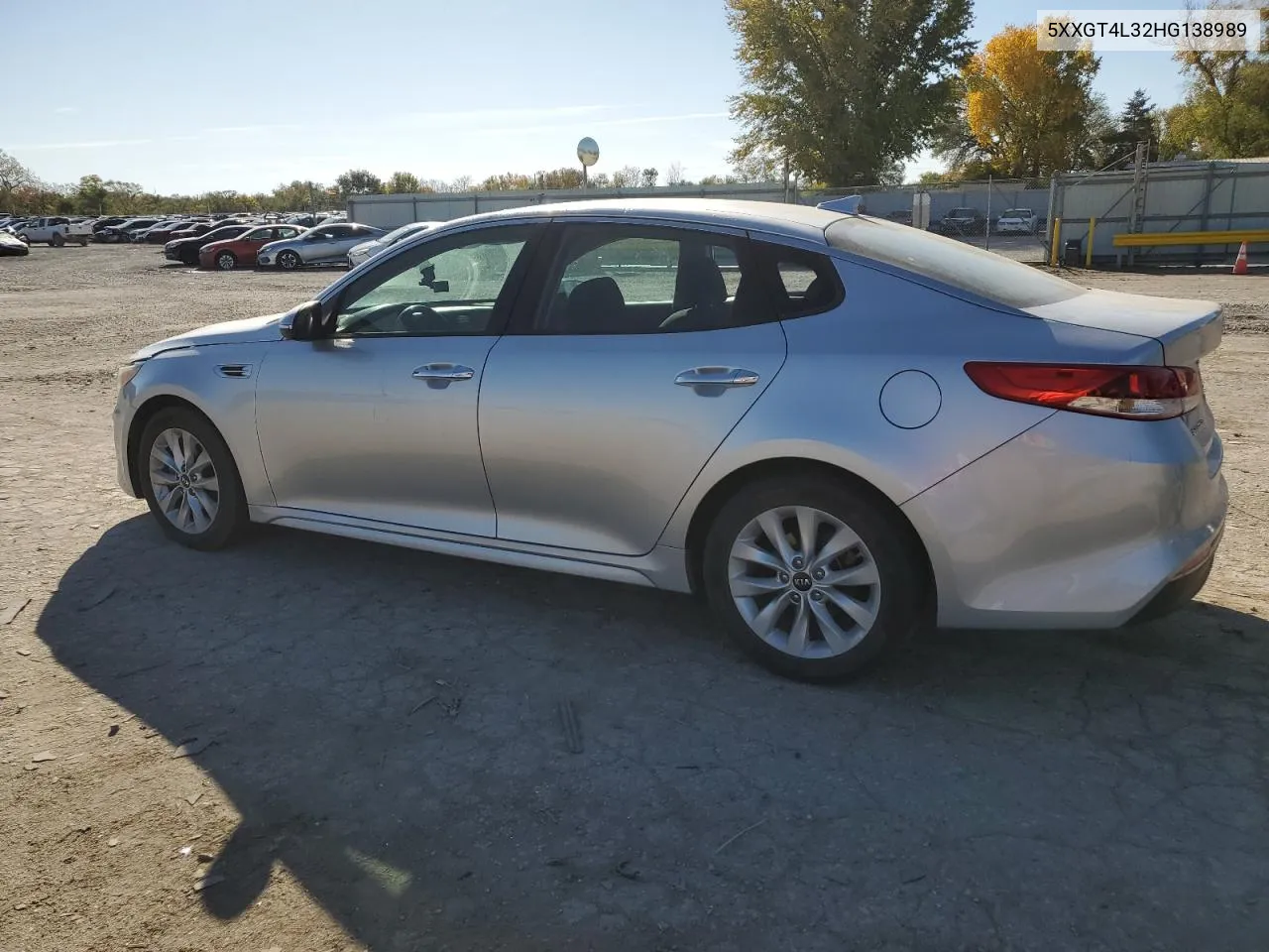 2017 Kia Optima Lx VIN: 5XXGT4L32HG138989 Lot: 78694754