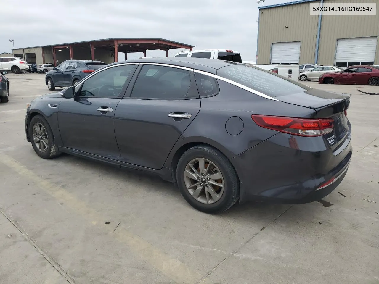 2017 Kia Optima Lx VIN: 5XXGT4L16HG169547 Lot: 78698704