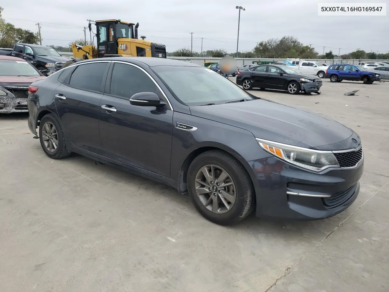 2017 Kia Optima Lx VIN: 5XXGT4L16HG169547 Lot: 78698704