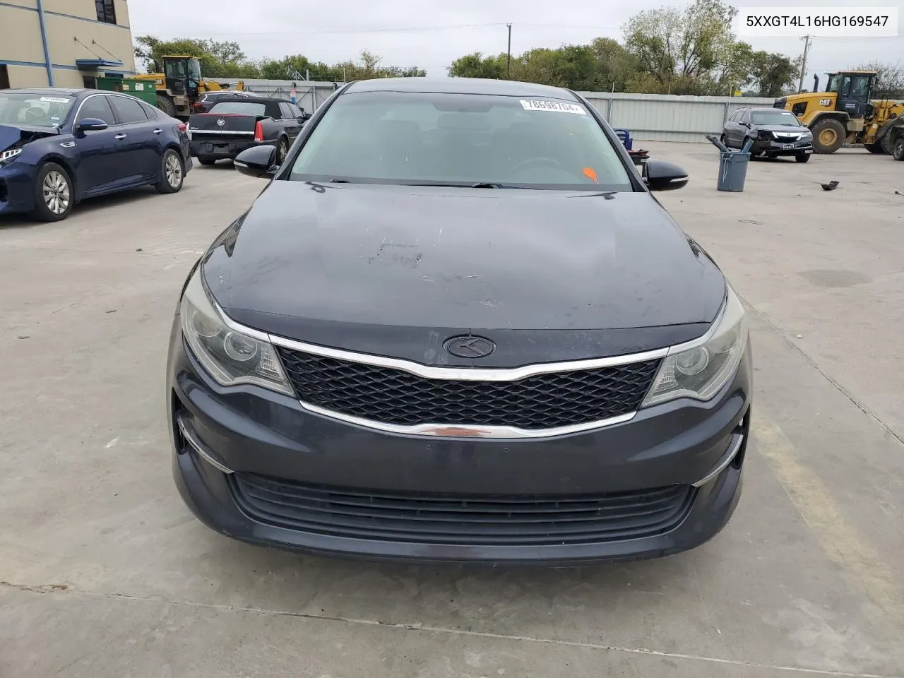 2017 Kia Optima Lx VIN: 5XXGT4L16HG169547 Lot: 78698704