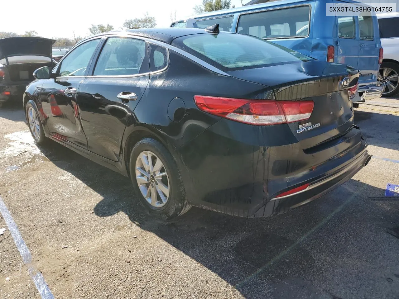 2017 Kia Optima Lx VIN: 5XXGT4L38HG164755 Lot: 78731104