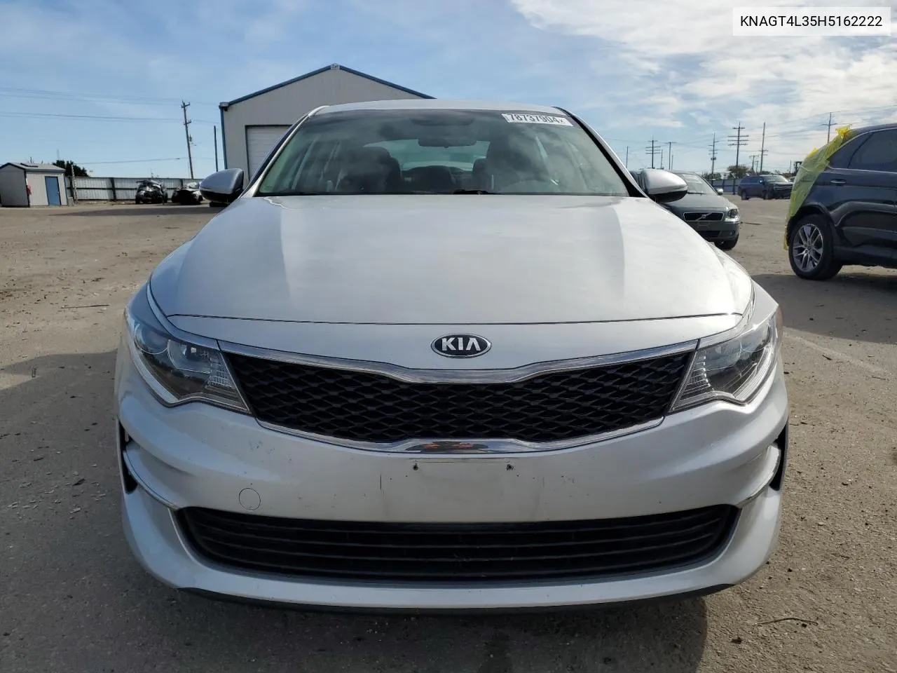 2017 Kia Optima Lx VIN: KNAGT4L35H5162222 Lot: 78737904