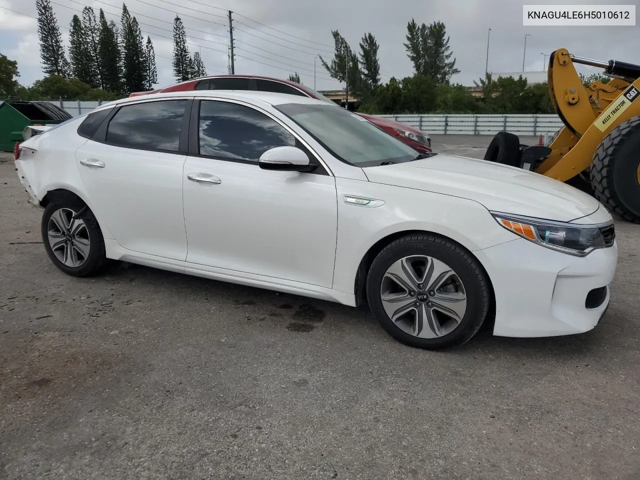 2017 Kia Optima Hybrid VIN: KNAGU4LE6H5010612 Lot: 78814434