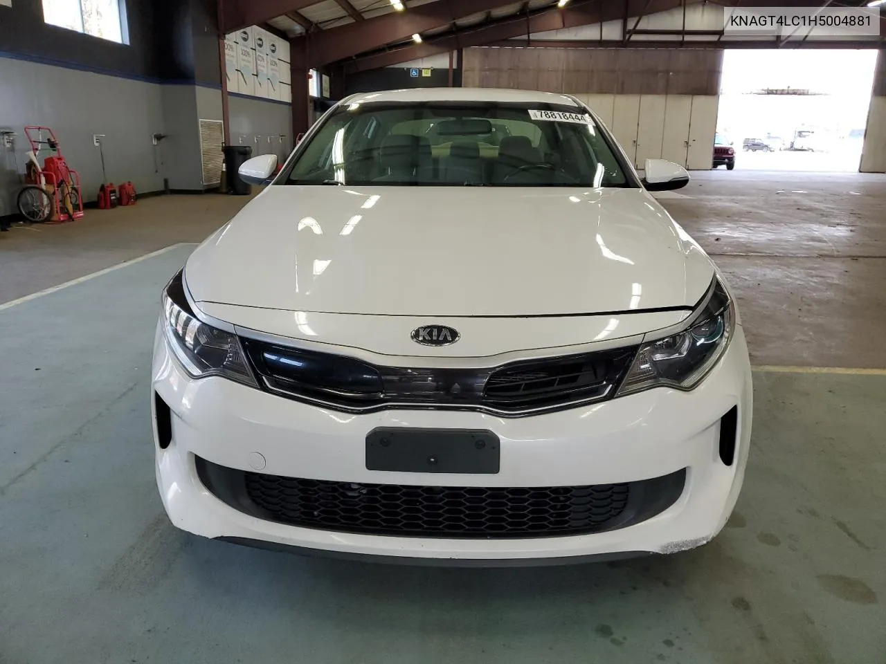 KNAGT4LC1H5004881 2017 Kia Optima Hybrid