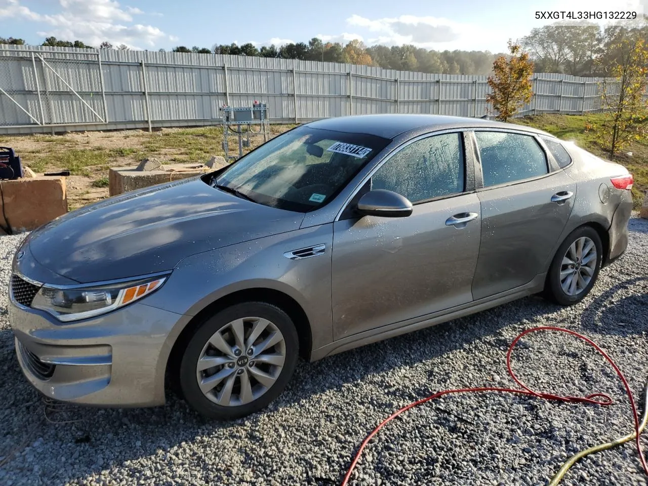 2017 Kia Optima Lx VIN: 5XXGT4L33HG132229 Lot: 78833114