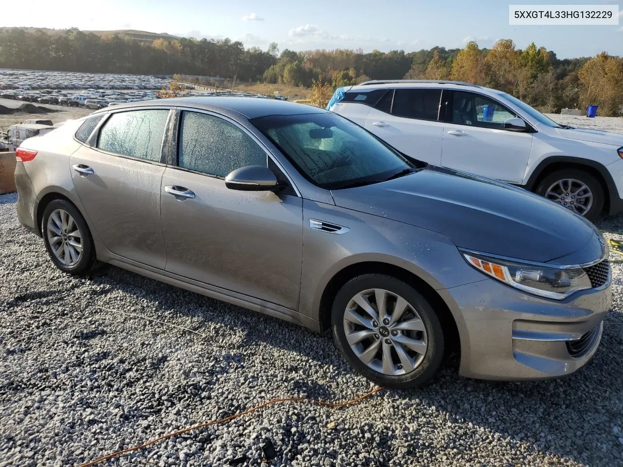 2017 Kia Optima Lx VIN: 5XXGT4L33HG132229 Lot: 78833114