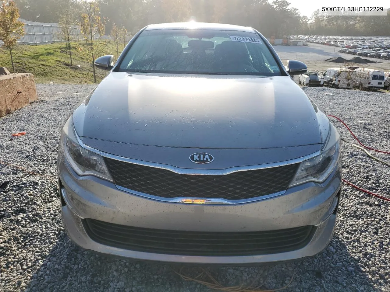 2017 Kia Optima Lx VIN: 5XXGT4L33HG132229 Lot: 78833114