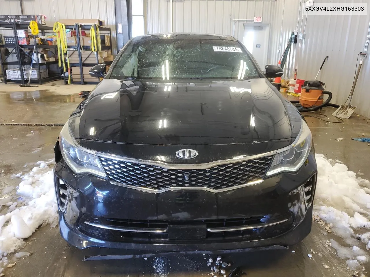 2017 Kia Optima Sxl VIN: 5XXGV4L2XHG163303 Lot: 78840784