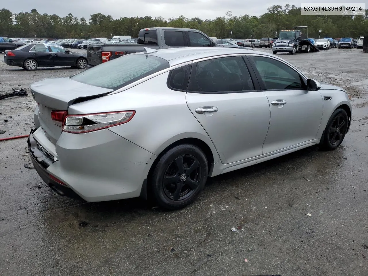 2017 Kia Optima Lx VIN: 5XXGT4L39HG149214 Lot: 78872374