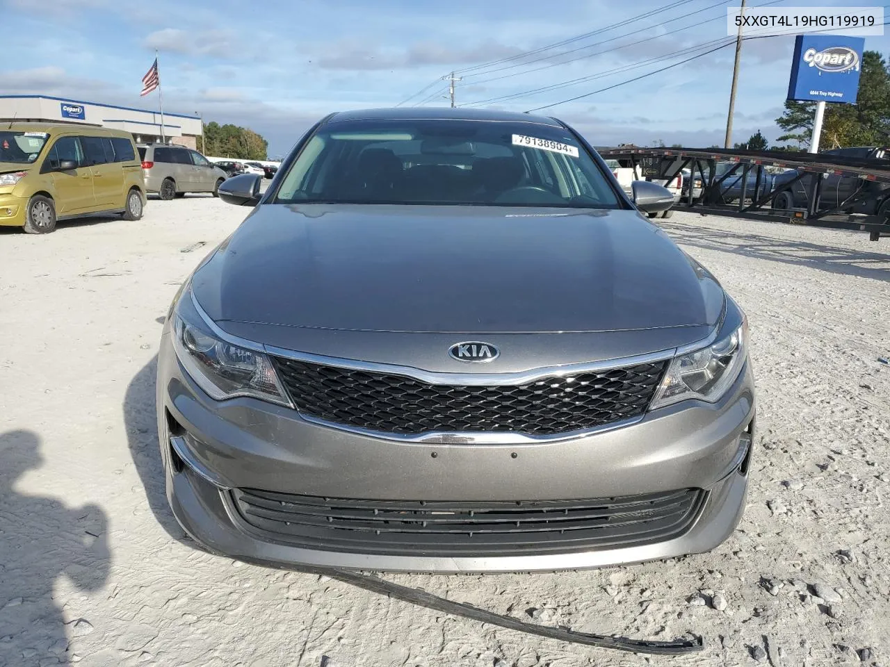 2017 Kia Optima Lx VIN: 5XXGT4L19HG119919 Lot: 79138904