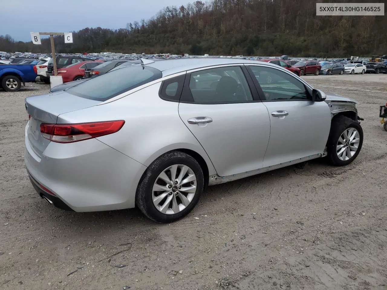 5XXGT4L30HG146525 2017 Kia Optima Lx