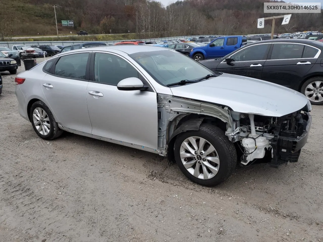 5XXGT4L30HG146525 2017 Kia Optima Lx