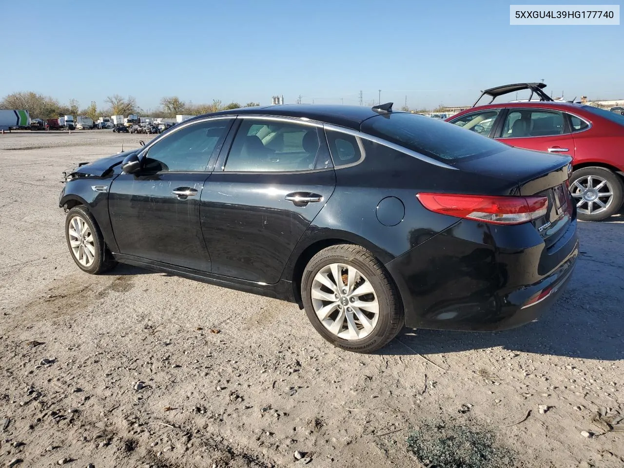 2017 Kia Optima Ex VIN: 5XXGU4L39HG177740 Lot: 79469534