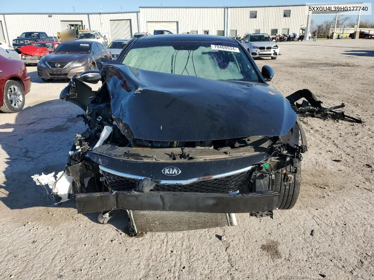 2017 Kia Optima Ex VIN: 5XXGU4L39HG177740 Lot: 79469534