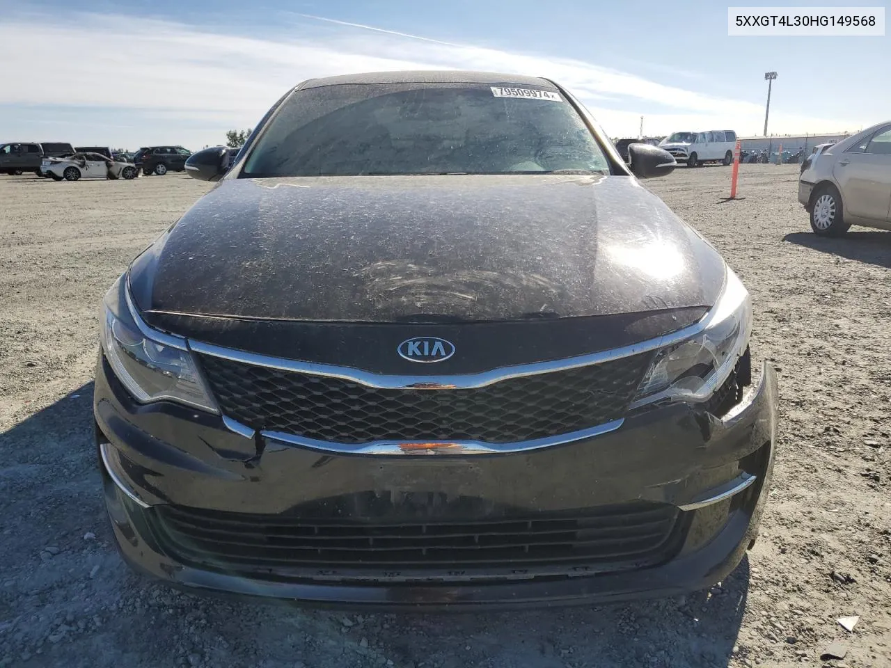 2017 Kia Optima Lx VIN: 5XXGT4L30HG149568 Lot: 79509974