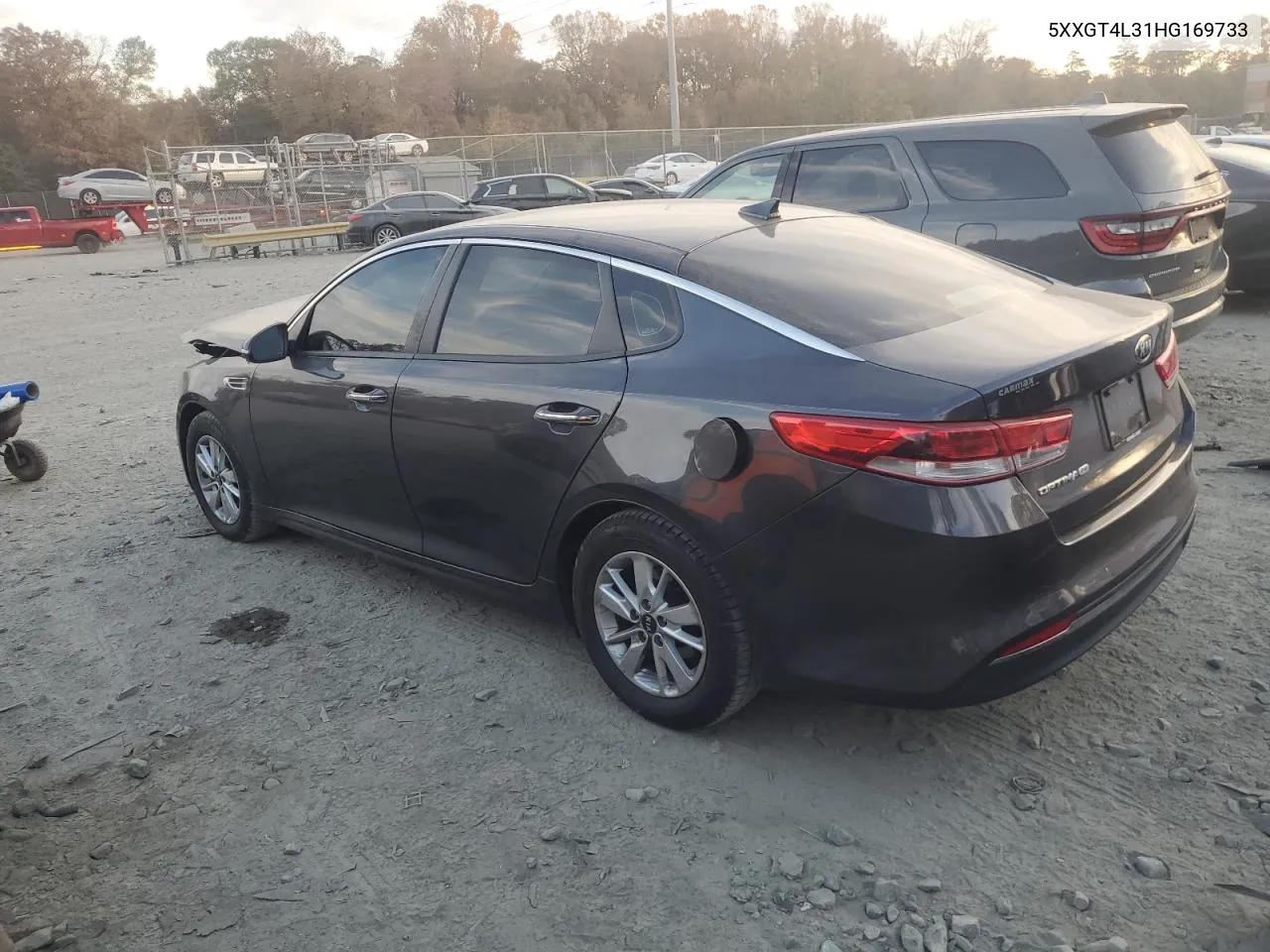 2017 Kia Optima Lx VIN: 5XXGT4L31HG169733 Lot: 79684234