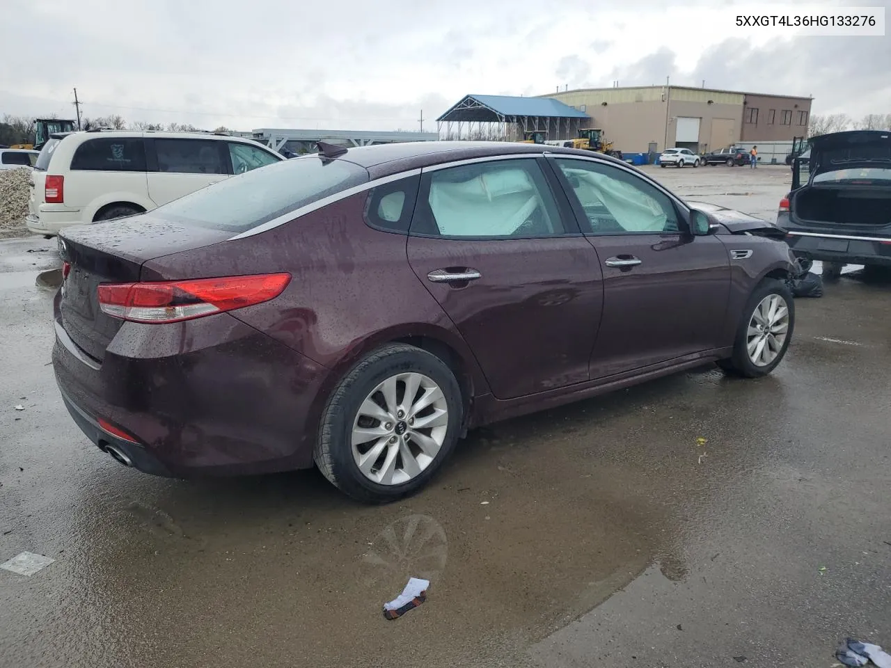 2017 Kia Optima Lx VIN: 5XXGT4L36HG133276 Lot: 80341774