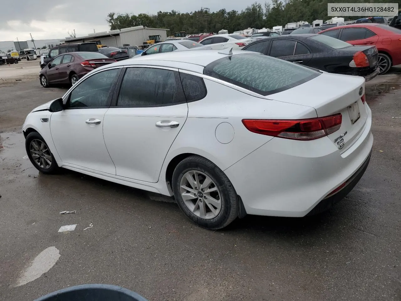 2017 Kia Optima Lx VIN: 5XXGT4L36HG128482 Lot: 81535994