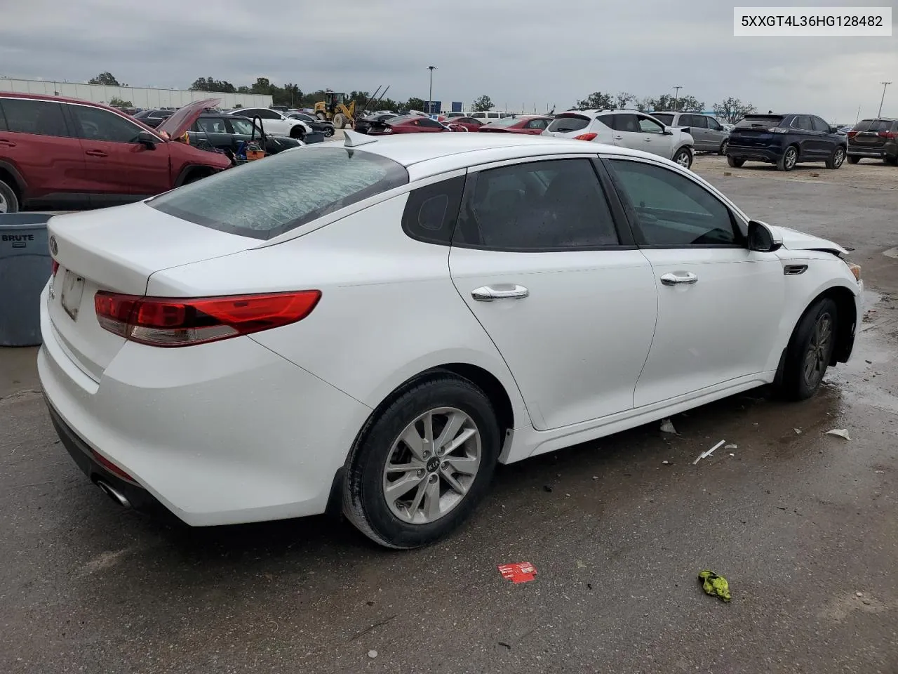 2017 Kia Optima Lx VIN: 5XXGT4L36HG128482 Lot: 81535994