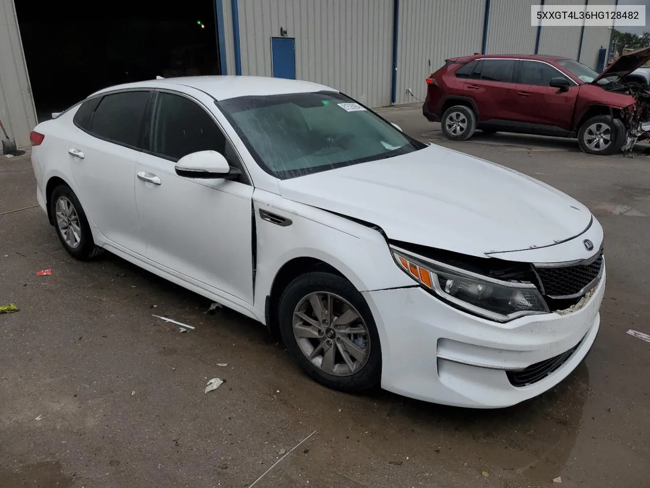 2017 Kia Optima Lx VIN: 5XXGT4L36HG128482 Lot: 81535994